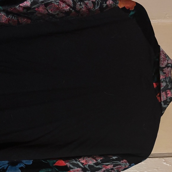 Floral Velvet Robe - Multicolor - Picture 11 of 16